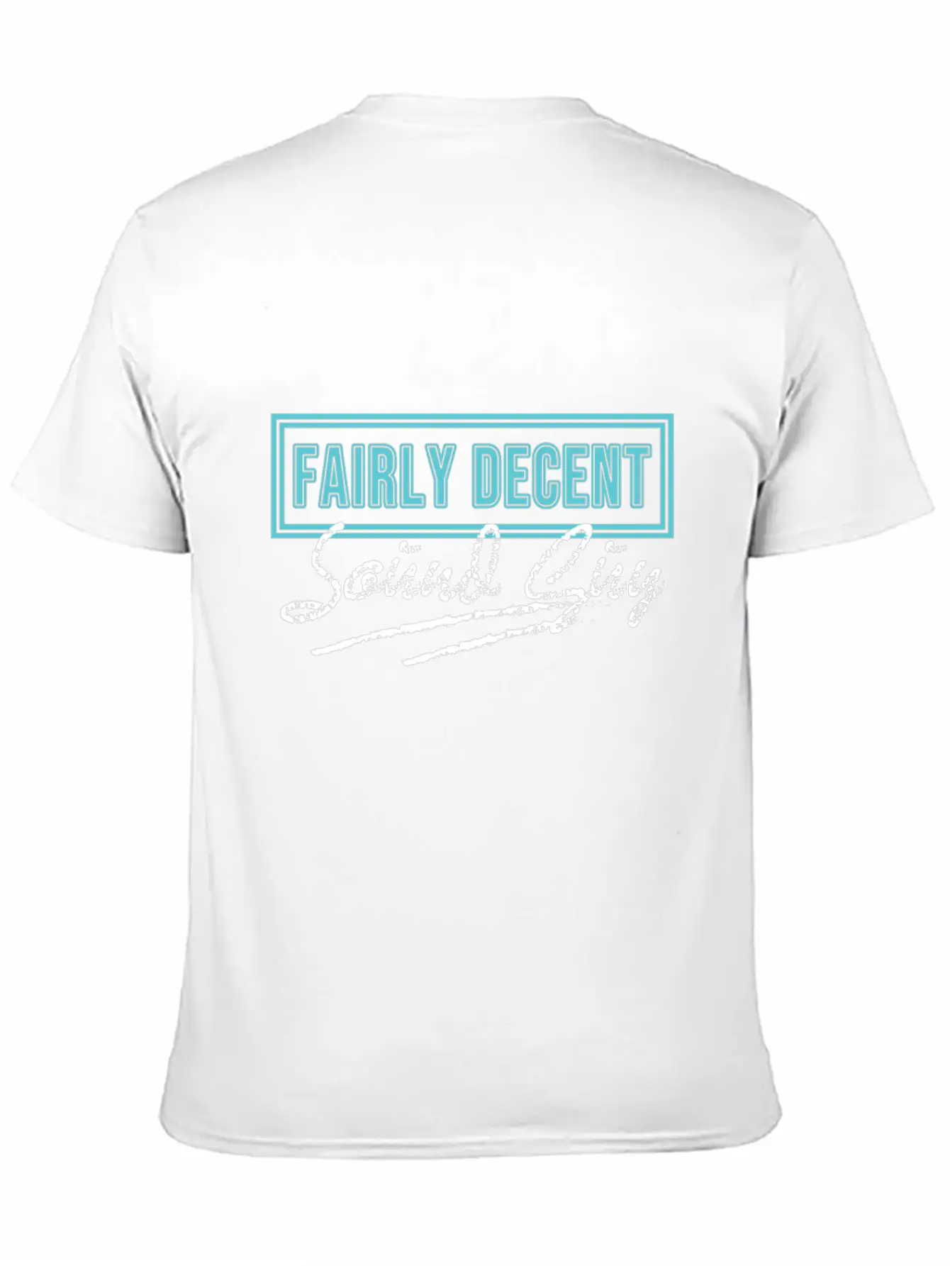 "Fairly Decent Sound Guy" Tee Design For Both Lightweight Cotton T-Shirt – Daily Comfort Graphic Shirt