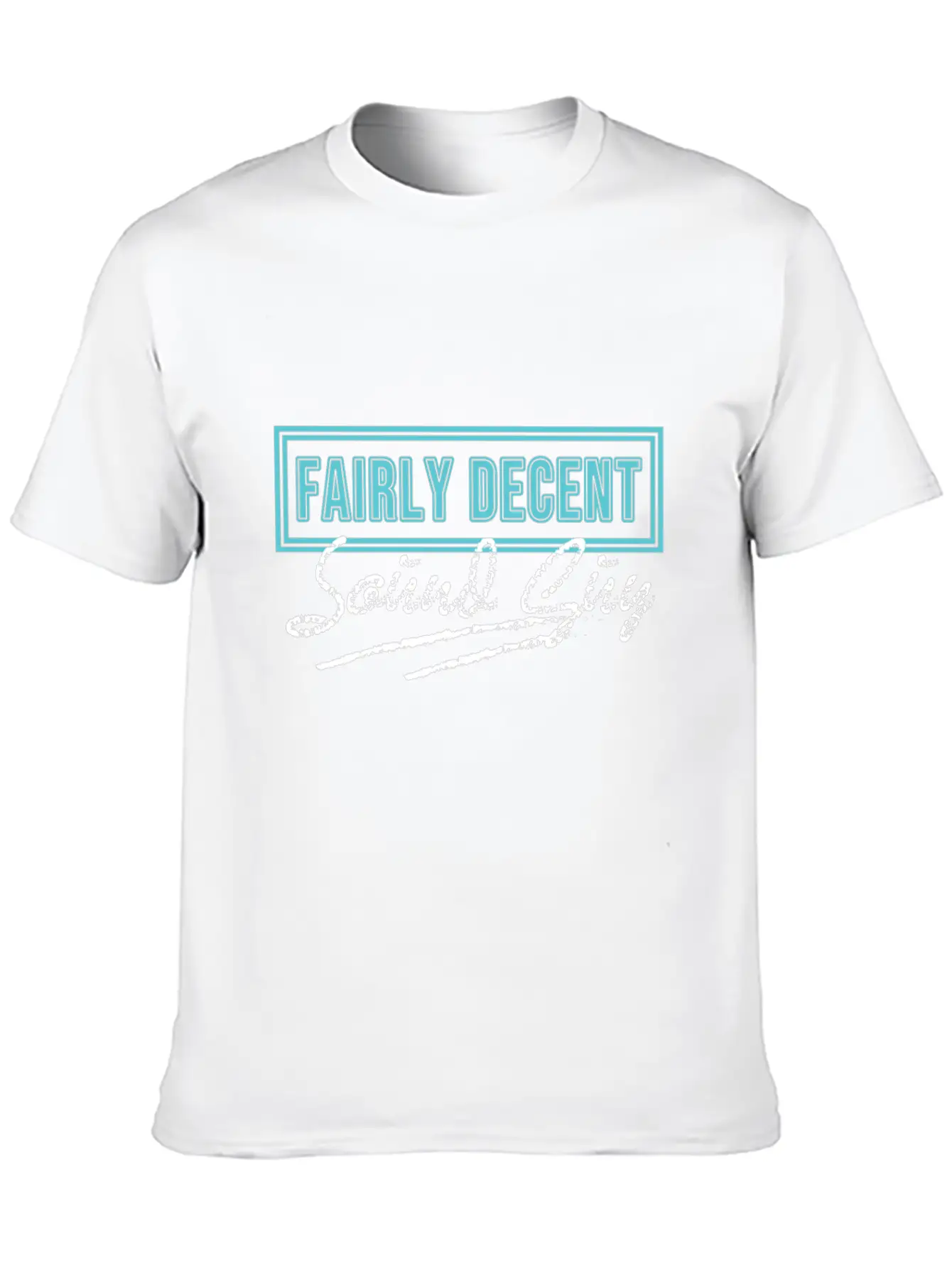 "Fairly Decent Sound Guy" Tee Design For Both Lightweight Cotton T-Shirt – Daily Comfort Graphic Shirt