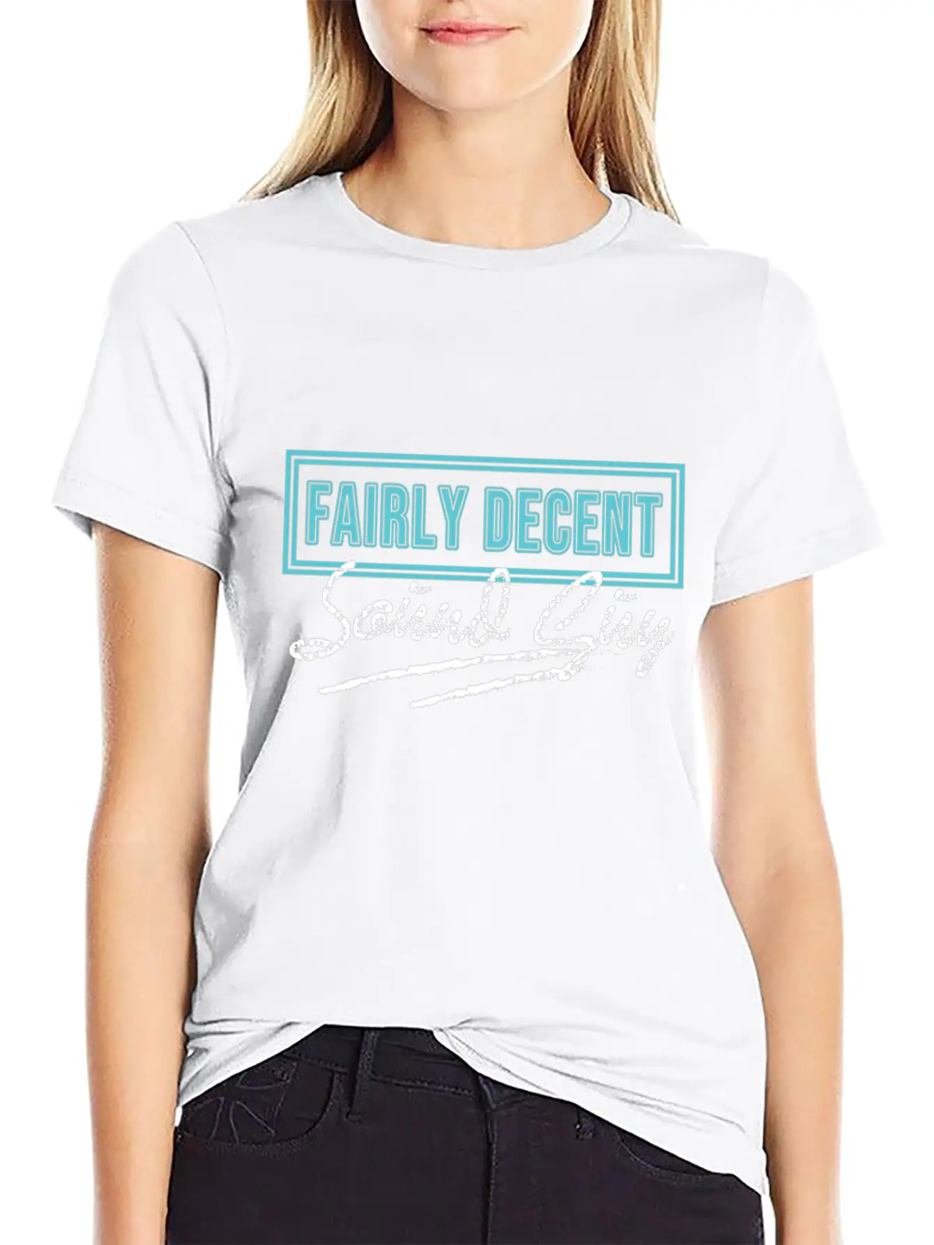 "Fairly Decent Sound Guy" Tee Design For Both Lightweight Cotton T-Shirt – Daily Comfort Graphic Shirt